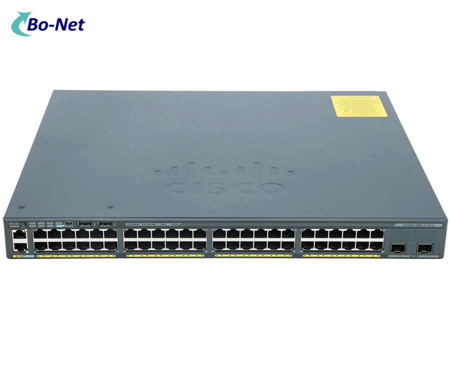 CISCO 2960X Series 48 Port SFP Switch WS-C2960X-48FPD-L managed network Switch 