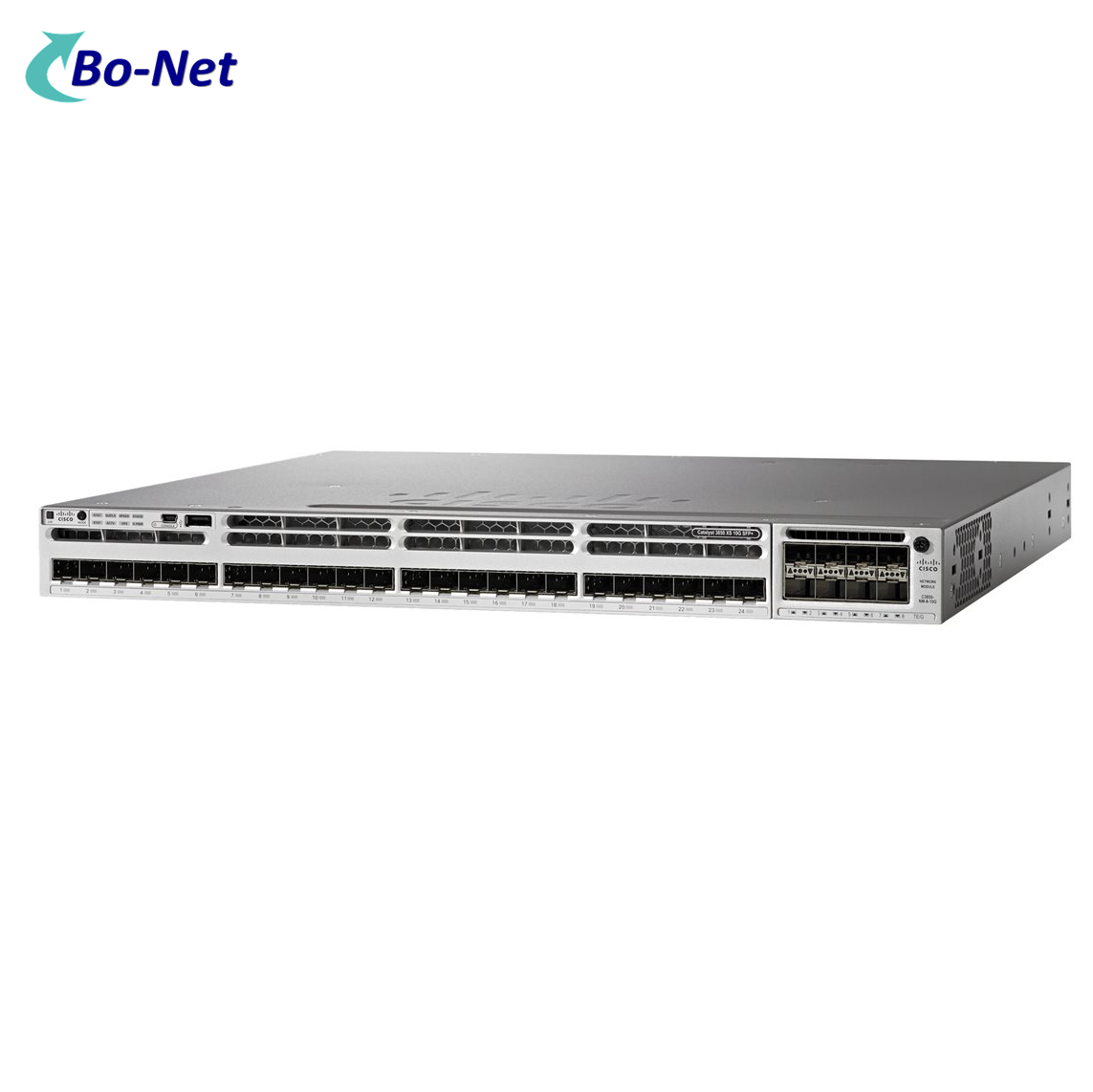CISCO 3850 24 Port LAN Base stackable Ethernet network switch WS-C3850-32XS-S