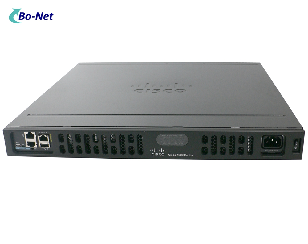 Cisco ISR4331-V/K9 Gigabit Router with PVDM4-32/64/128/256 
