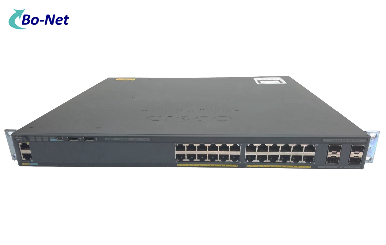 CISCO WS-C2960XR-24PS-I 24 port Ethernet gigabit POE switch with PWR-C2-640WAC