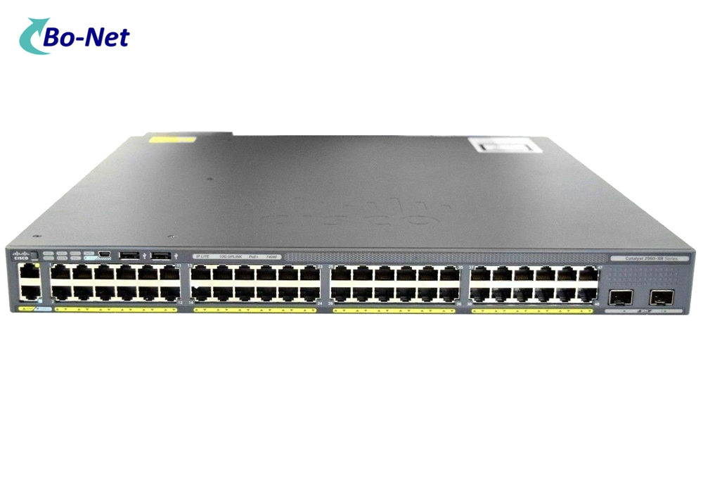 Cisco WS-C2960XR-48FPD-I 48 x 10/100/1000 Port POE+ 2 SFP+ 740W IP Lite Switch
