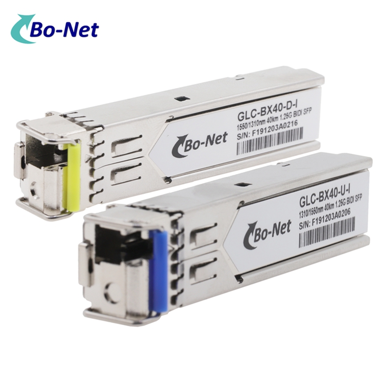 Cisco GLC-BX40-U-I GLC-BX40-D-I BIDI Single Fiber 1310/1550nm Transceiver Module