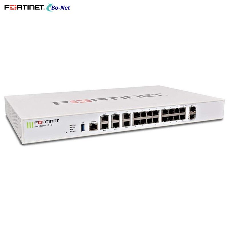 FG-101E Security Appliance Fortinet FortiGate-101E 20xGE-RJ45 Ports Firewall