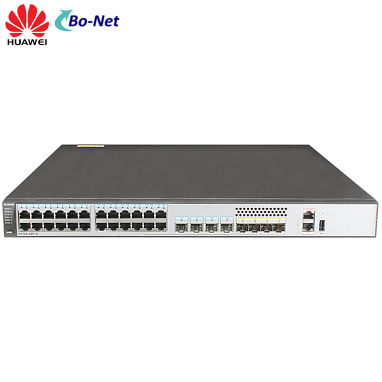Huawei S5720 S5720-28P-SI-AC 24x Ethernet 10/100/1000M Ports + 4x Gig SFP Switch