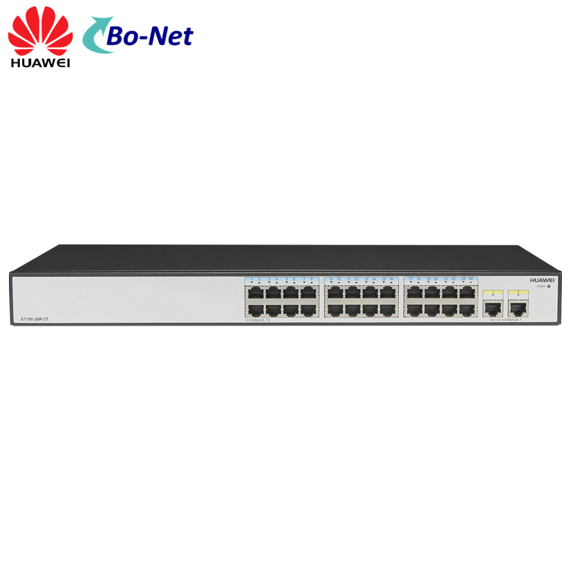 Huawei S1700-26R-2T S1700 Unmanaged Switch 24x 10/100M Ports Switch W/ 2 Gig SFP