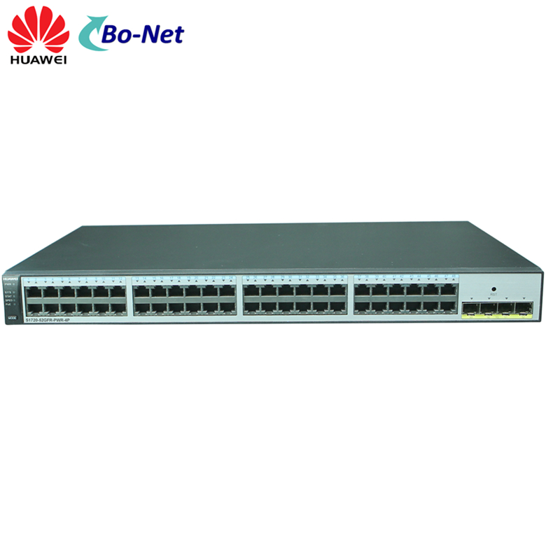 Huawei S1700 Switch S1720-52GFR-PWR-4P 48 Port Gigabit Switch PoE+ 370W 