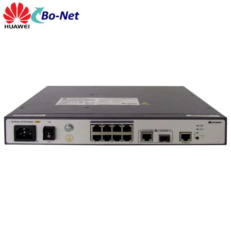 Huawei S2700-9TP-PWR-EI S2700 Fast Ethernet Switches 8x 10/100Base-TX POE Switch