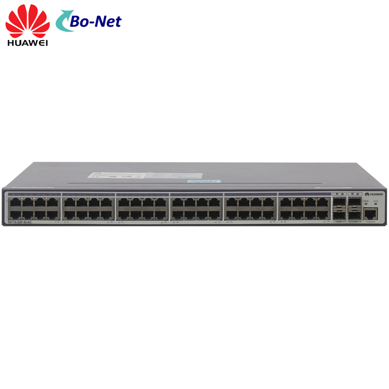 Huawei S2700 S2710-52P-SI-AC 48 x 10/100 Base-TX Ethernet Ports 4 Gig SFP Switch