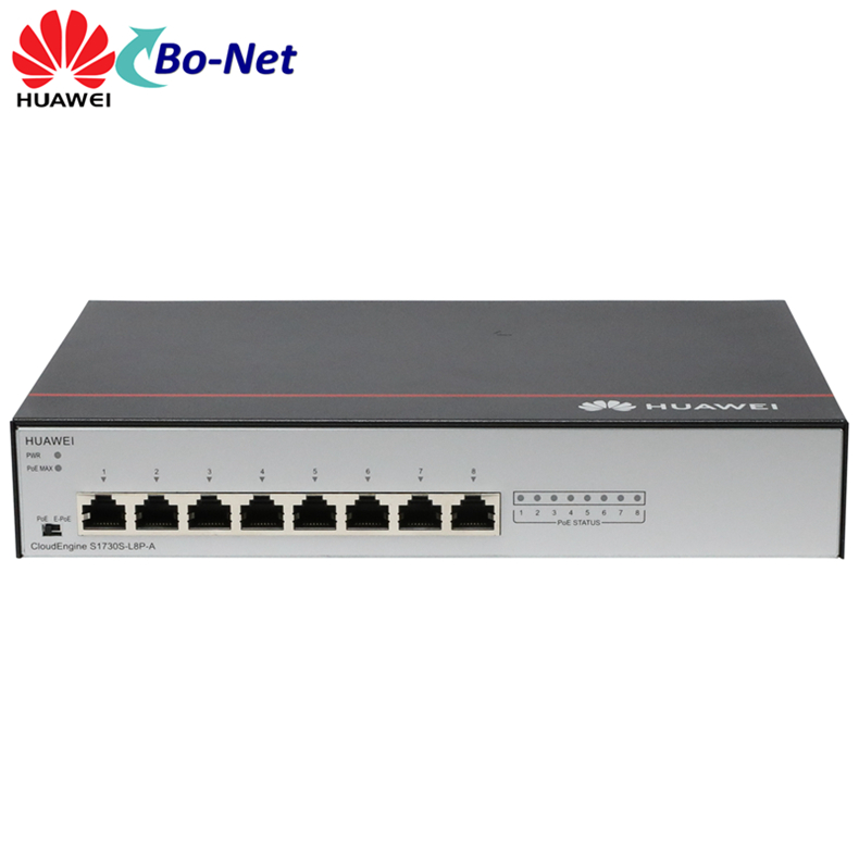 Huawei S1730S-L8P-A S1730S Switch 8 Port Gigabit POE Switch CloudEngine Switches