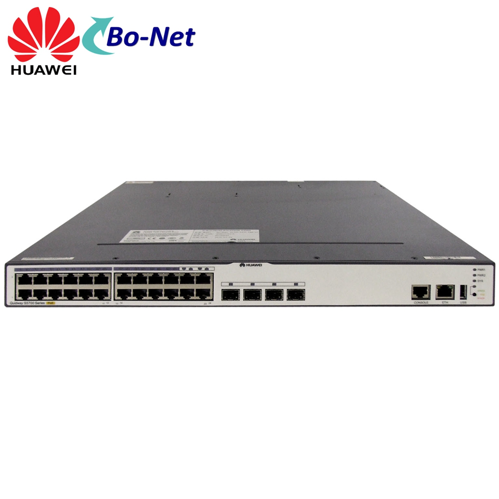 Huawei S5700 S5700-24TP-PWR-SI Layer 3 28 Port Gigabit Switch with ES5D00ETPC00