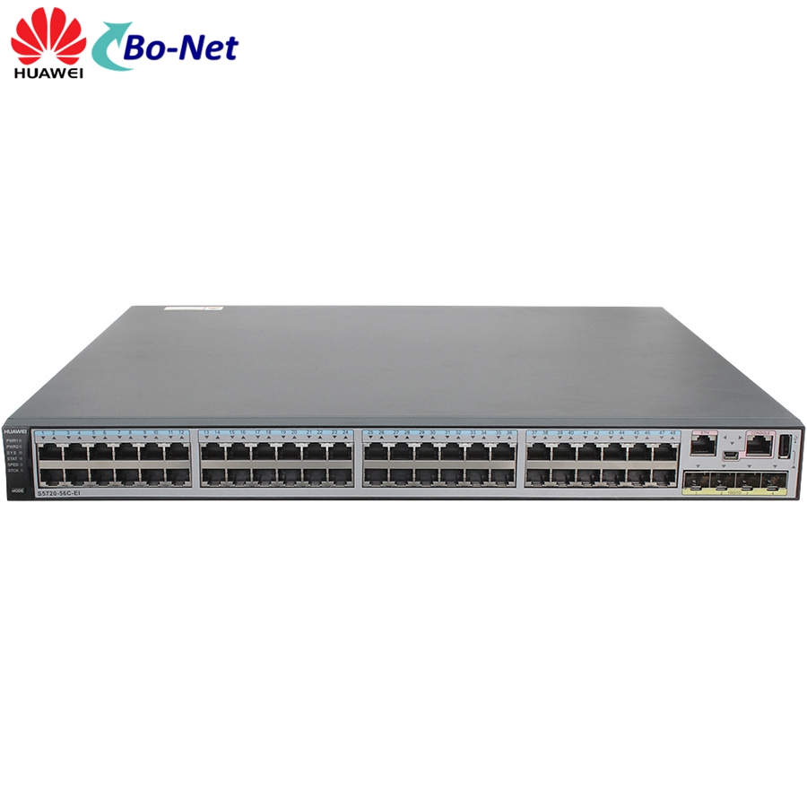 S5720-56PC-EI-AC Huawei Switch with 48 Ethernet 10/100/1000 ports 4x Gig SFP+