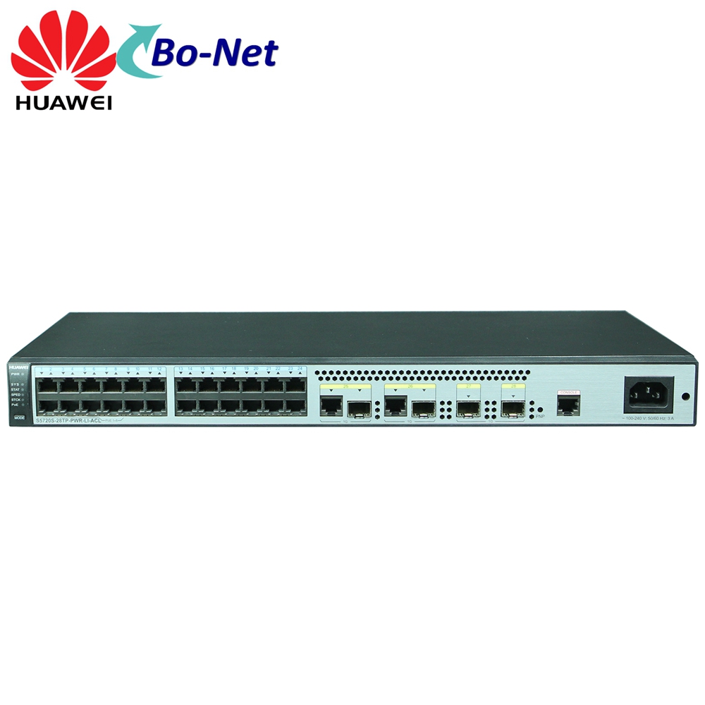 Huawei S5720S-28TP-PWR-LI-ACL S5700 24 Ports 8 Port POE Switch 4 Gig SFP Port