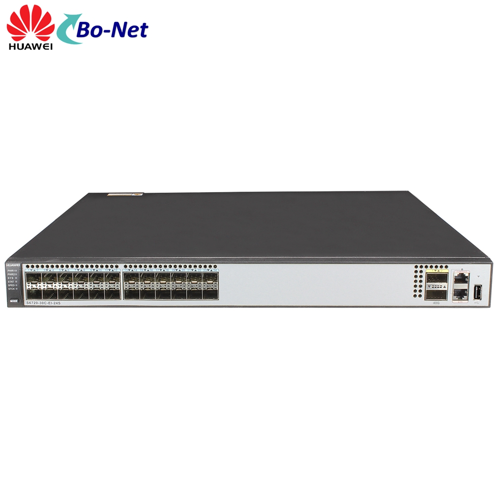 Huawei S6700 Switch S6720-30C-EI-24S-AC 24x 10GE SFP+ Switch 40GE Uplink Port