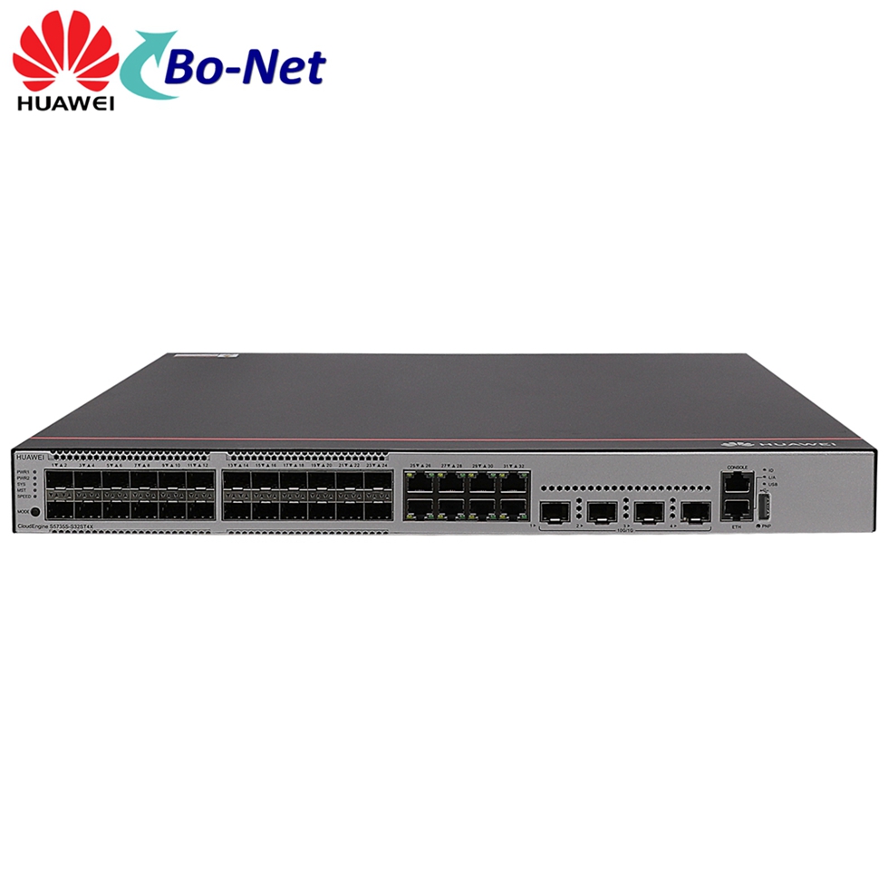 Huawei S5735S-S32ST4X-A 24 Port SFP 8 10/100/1000BASE-T Port 4 10G SFP+ Switch
