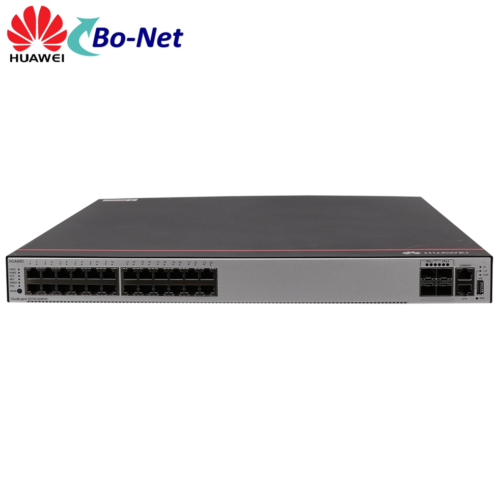 Huawei S5735-S24P4X S5735-S POE Switch 24 Ports Gigabit 4 10G Uplink Port