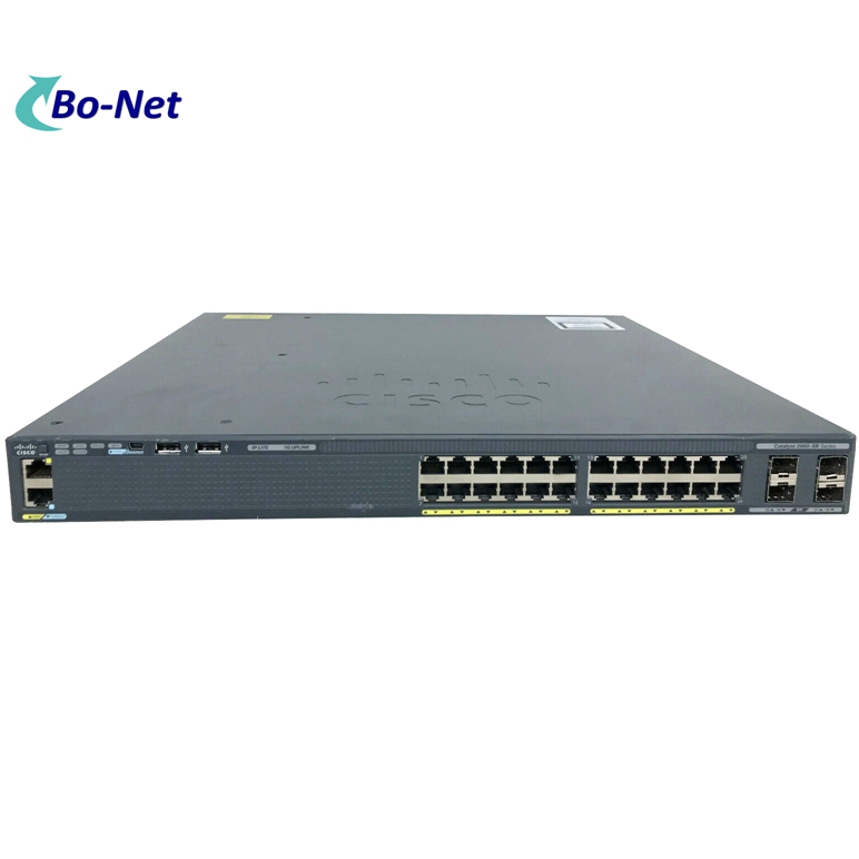 CISCO network switches 24 x 10/100/1000 + 4 x Gigabit SFP WS-C2960XR-24TS-I 2960