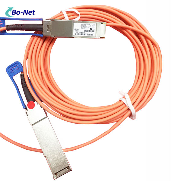 QSFP-H40G-AOC7M 40GBASE Active Optical Cable, 7m QSFP-H40G-AOC3-5-7-10-15M 