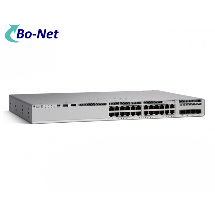 Original New Cisco 9200L Series 24 Port PoE Network Switch C9200L-24P-4X-E Switc