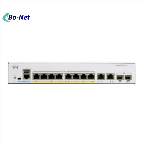 Cisco Catalyst 1000 Series 2x 1G SFP and RJ-45 combo uplinks Switch C1000-8T-E-2