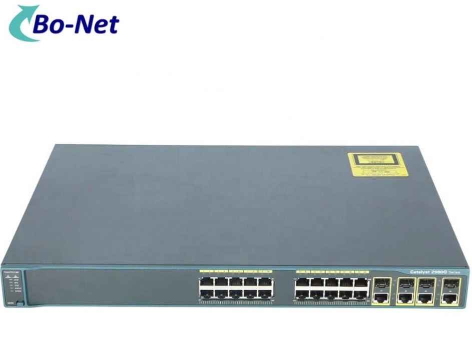 Original Used WS-C2960G-24TC-L Catalyst 2960G 24 Port Gigabit Ethernet Network S
