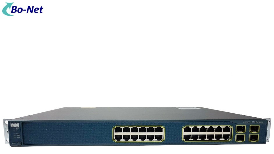 Cisco Original WS-C3560G-24TS-E Catalyst switch 3560 24 port 10/100/1000T 4 SFP 