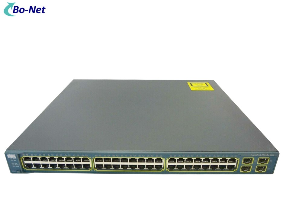Layer 3 Manageable Network Cisco Gigabit Switch 48 Port IPV6 IP Services WS-C356