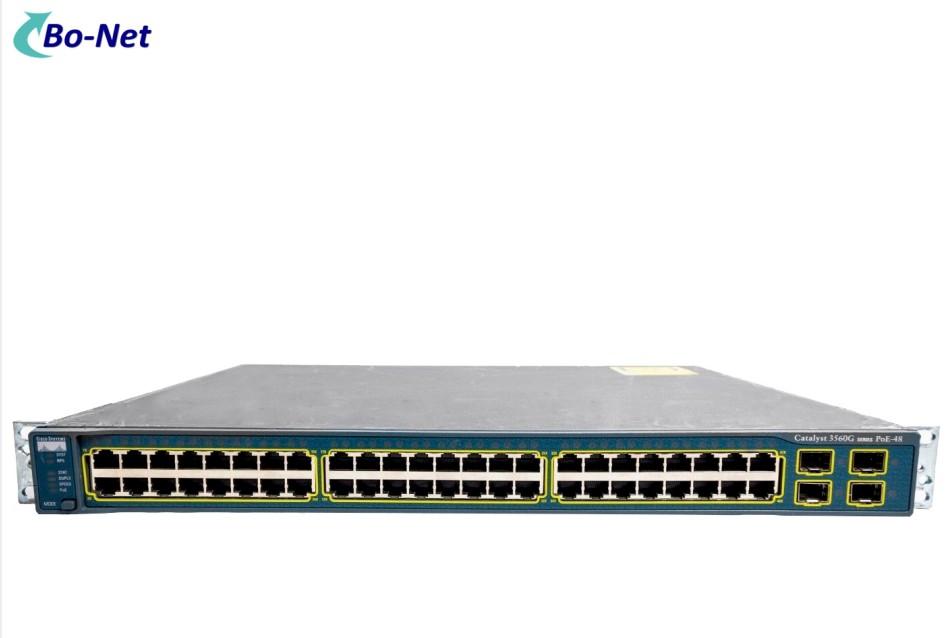 48 Port Used Cisco Gigabit Switch , Cisco Network Switch C3560G Series WS-C3560G