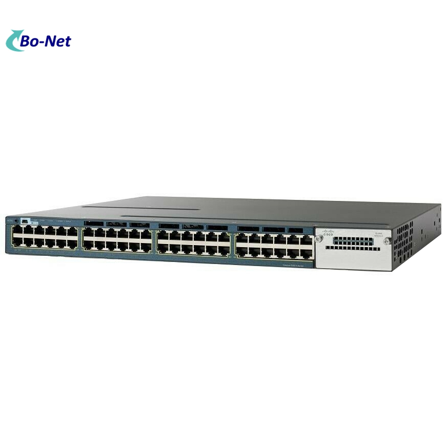 Cisco Original Used WS-C3560X-48T-L 48 x 10/100/1000 Ethernet Ports LAN Base 356