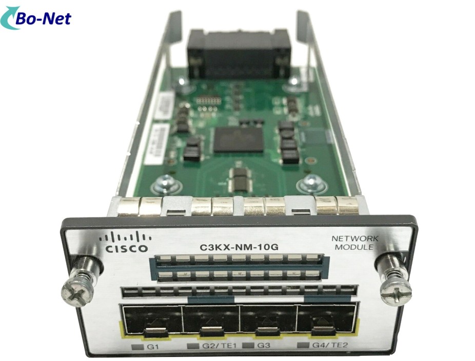 Original Cisco C3KX-NM-1G 3K-X Series 4 Port 1G Network Module For 3560X 3750X S