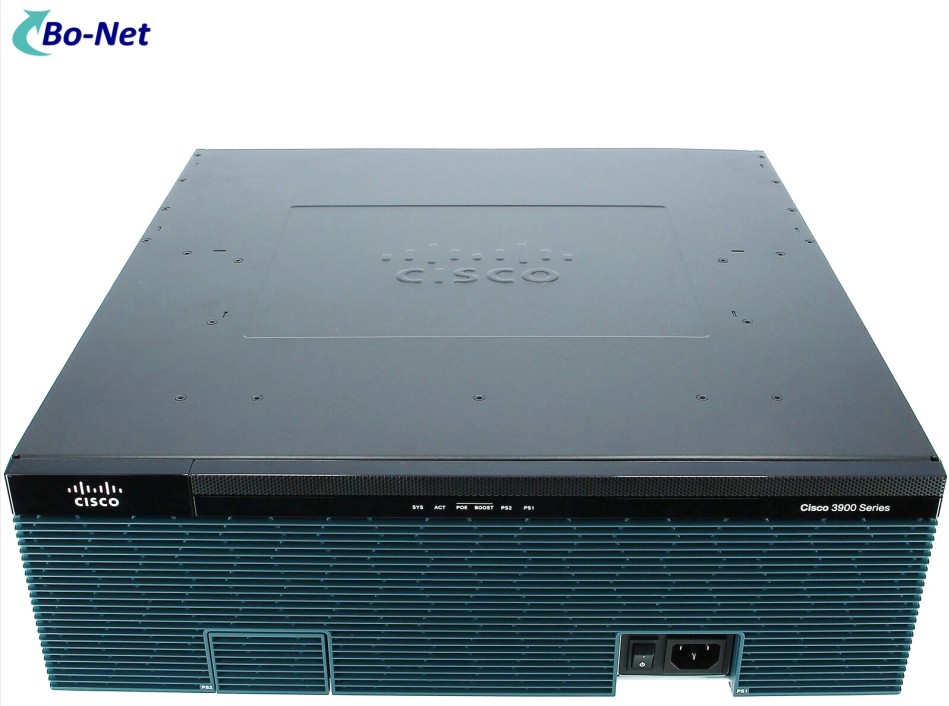 Cisco original 3945/K9 Router 3945 Integrated Services Router With 256MB Flash 