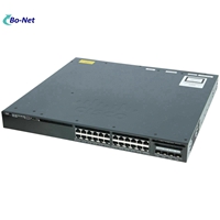 Cisco Catalyst 3650 24 Port PoE 4x1G Uplink IP Base WS-C3650-24PS-S