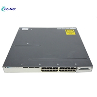 Original Cisco 3750X 24 Port POE Switch WS-C3750X-24P-L 