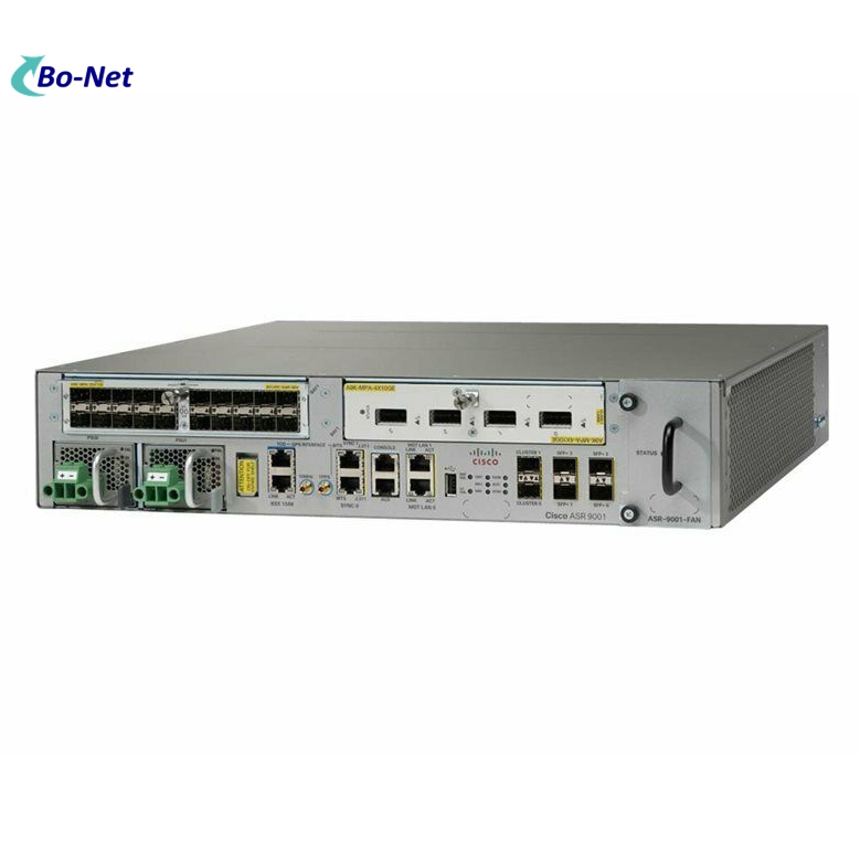 4 x 10 GE SFP+ Port ASR 9000 Series Enterprise Router ASR9001