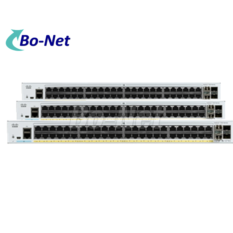 origina Cisco C1000-48P-4X-L 1000 Series 48Ports Gigabit Ethernet Ports and 370W