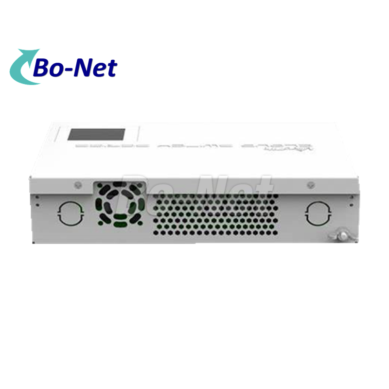 MikroTik Router CRS210-8G-2S+IN configuration eight Gigabit Ethernet ports and t