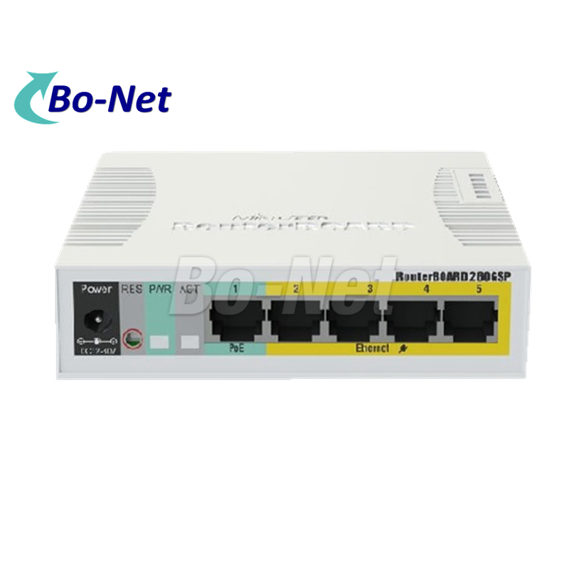 Mikrotik RB260GSP/CSS106-1G-4P-1S 5x Gigabit PoE out Ethernet Smart and One SFP 