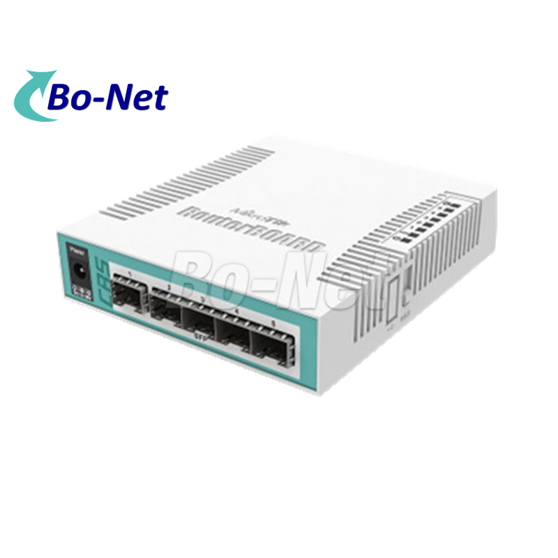 MikroTik CRS106-1C-5S employ with 1 Gigabit Ethernet and SFP combo port and five