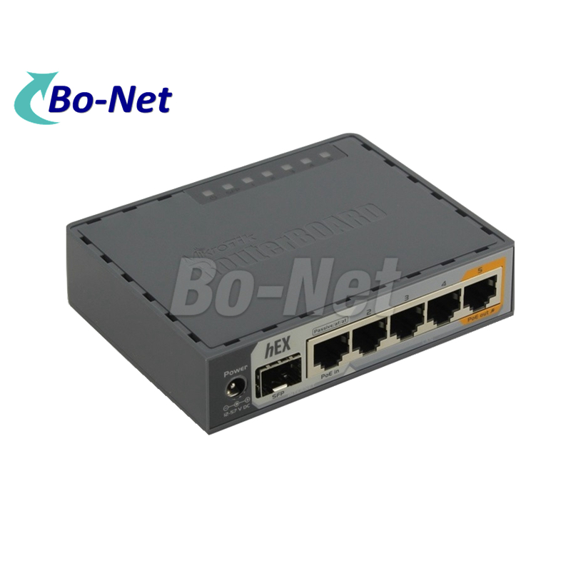 Mikrotik RB760iGS hEX S five port Gigabit router optical port POE ROS for locati