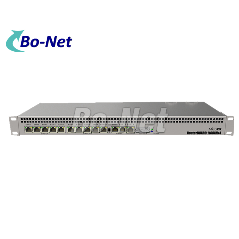 MikroTik RB1100x4 Powerful 1U rackmount router switch with 13x Gigabit Ethernet 
