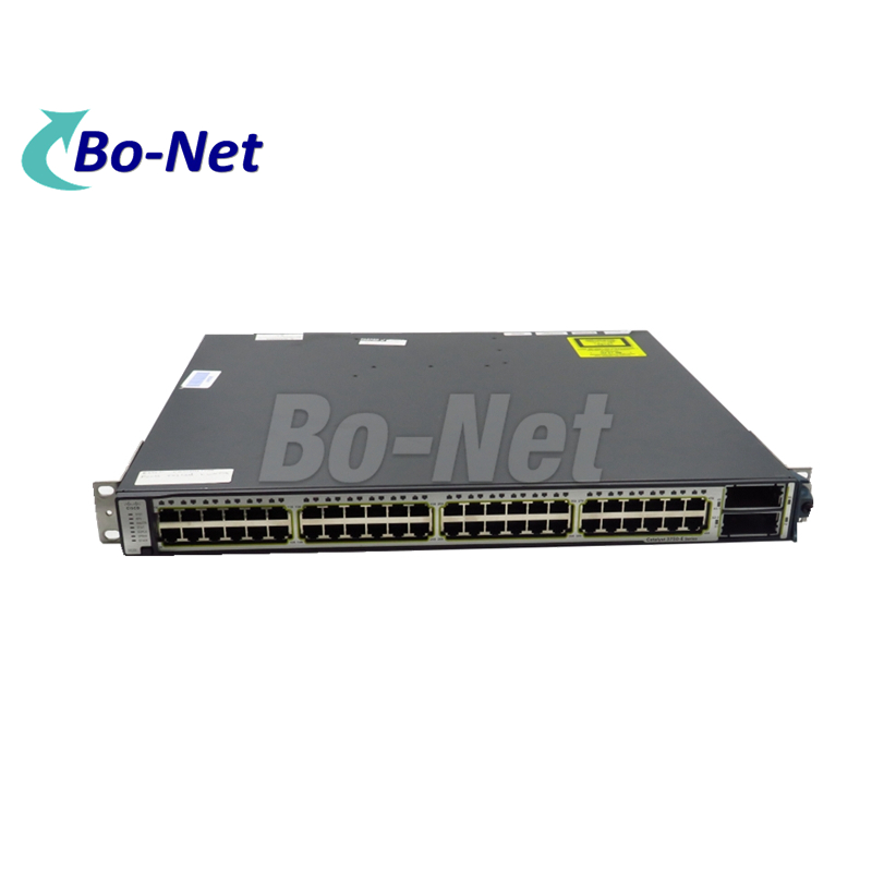 Original Cisco WS-C3750E-48TD-S 3750E series Gigabit Switch 3750E 2x10GE network