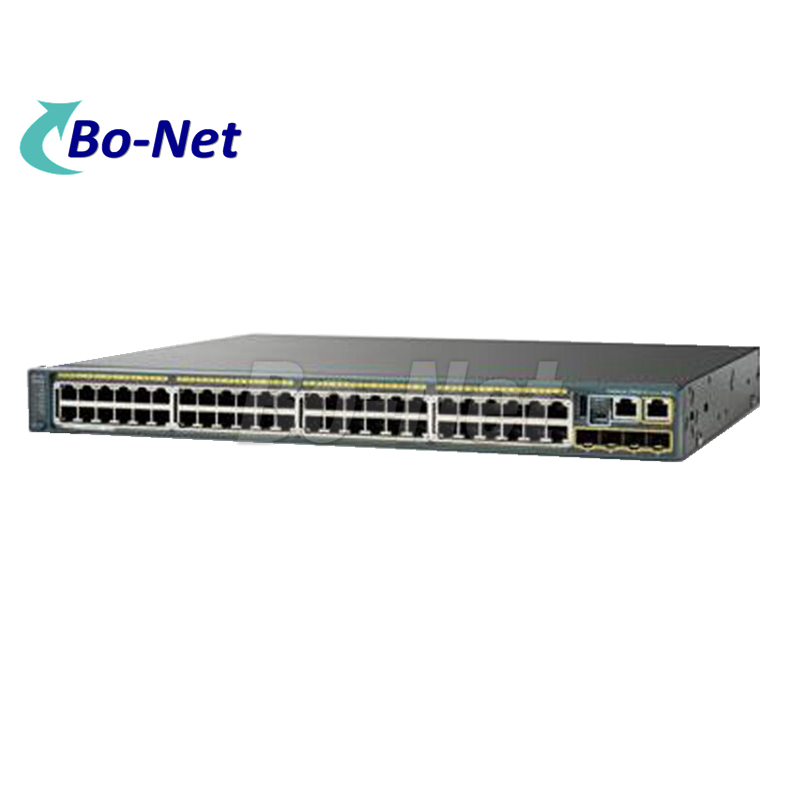 Cisco WS-C2960s-F48FPS -L 48-port gigabit switch with POE power supply  