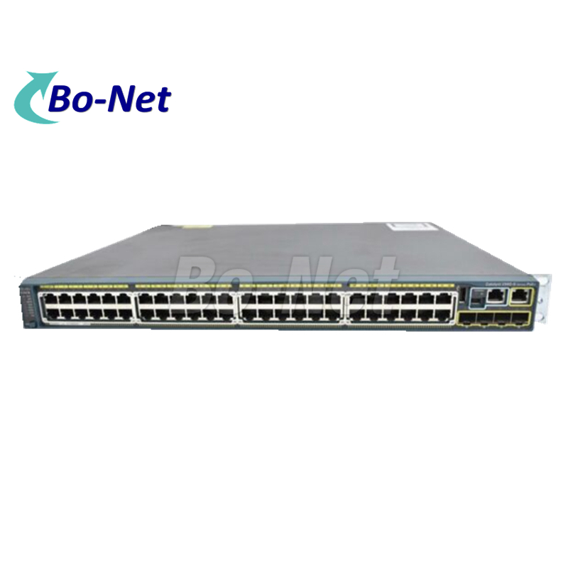 Cisco WS-C2960S-48FPS-L 48x 10/100/1000 PoE Gigabit Ethernet 740W Switch