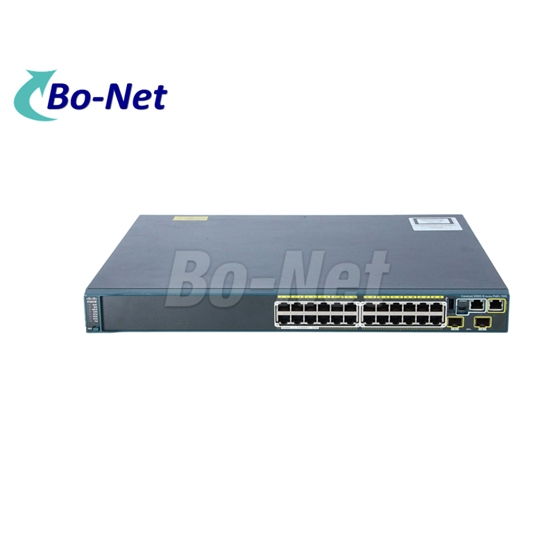 Cisco WS-C2960+48PST-L 48 Ports Smart PoE 10/100 Gigabit Ethernet Switch