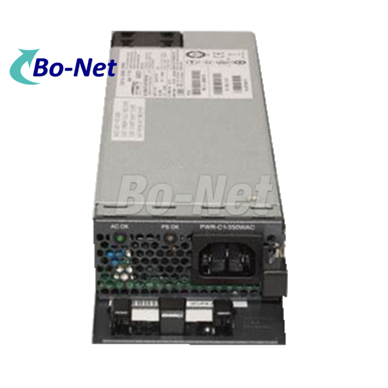 Used PWR-C1-350WAC 350W AC Switch Power Supply for 3850 Series.