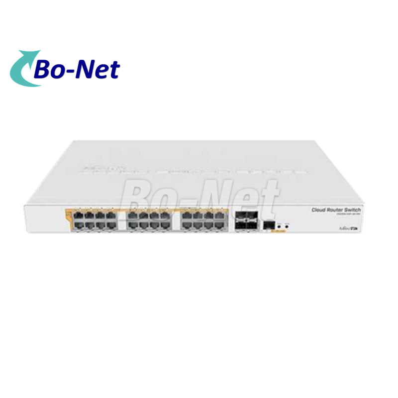 MikroTik new 24 port POE Gigabit network management routing switch CRS328-24P-4S