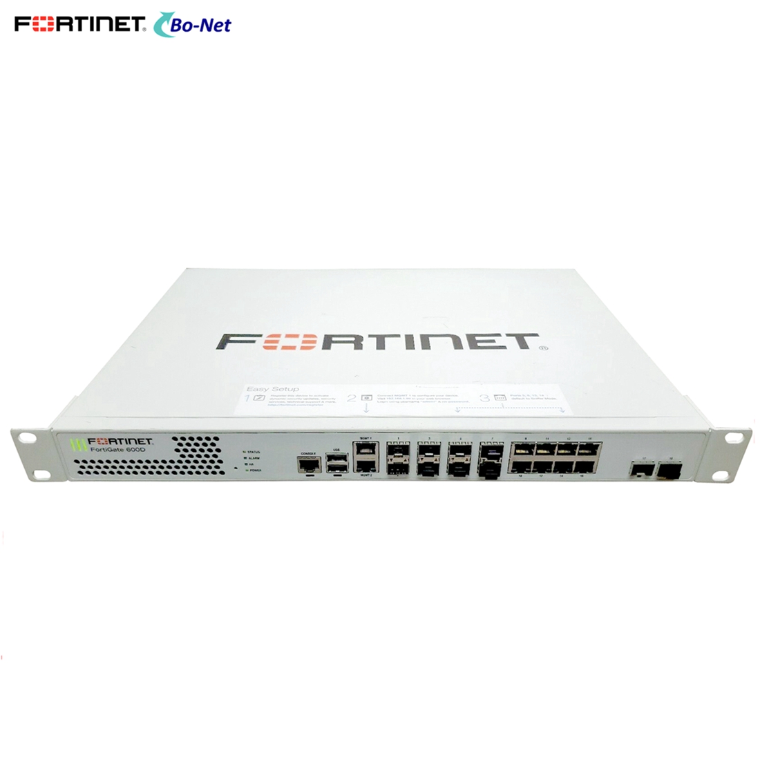 FG-600D Fortinet FortiGate 600D 2x10GE-SFP+ 10xGE-RJ45 Port Security Firewall