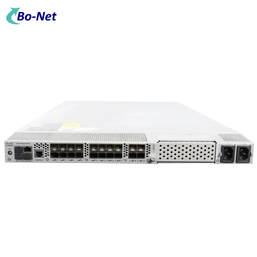 Cisco N5K-C5010P-BF Nexus 5010 Switch 20 Port SFP+ 1U 10 Gigabit Ethernet Switch