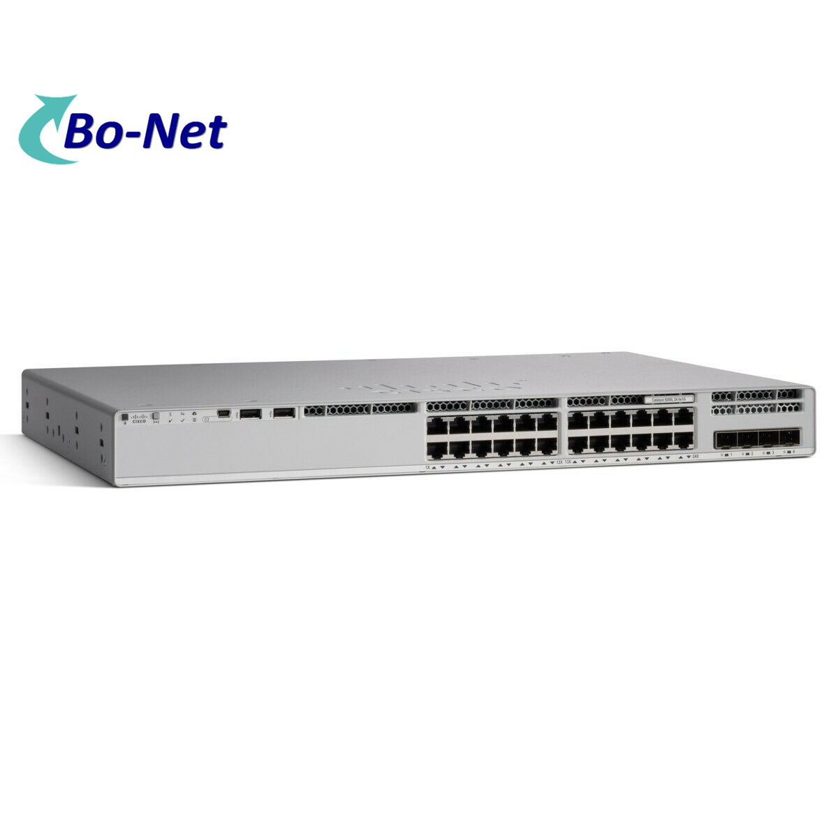 Network Cisco Gigabit Ethernet Switch 9200L C9200L-24T-4X-E 24 Ports 4x10G Uplin