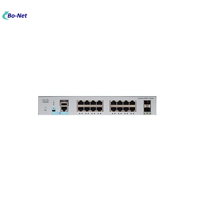 C1000-16T-2G-L Cisco Catalyst 1000-16T-2G-L Network Switch, 16 Gigabit Ethernet 