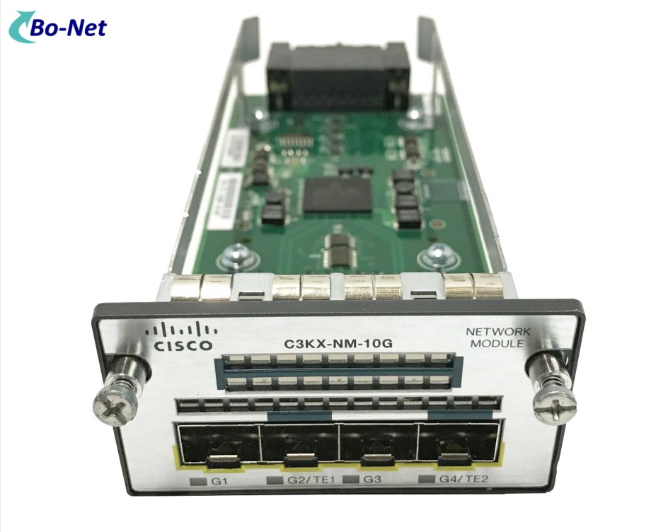 Cisco Original C3KX-NM-10G 3K-X Series 4 Port 10G Network Module For 3560X 3750X